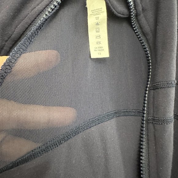 Lululemon Define Full Zip Mock Neck Long Sleeve Jacket Navy Women's 12 - Picture 12 of 16